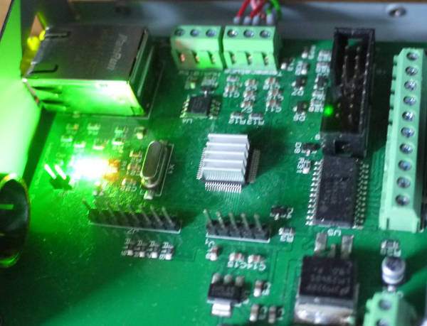 Internet enabled embedded microcontroller